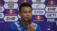 Gelandang Persib Dedi Kusnandar yakin Pangeran Biru mampu tampil lebih trengginas di Liga 1 2019. (Huyogo Simbolon)