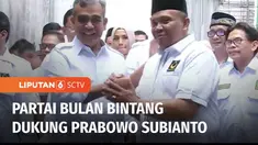 Sejumlah pengurus Partai Gerindra, mendatangi kantor Partai Bulan Bintang. PBB memastikan akan mendukung Prabowo Subianto dalam pemilihan presiden mendatang.