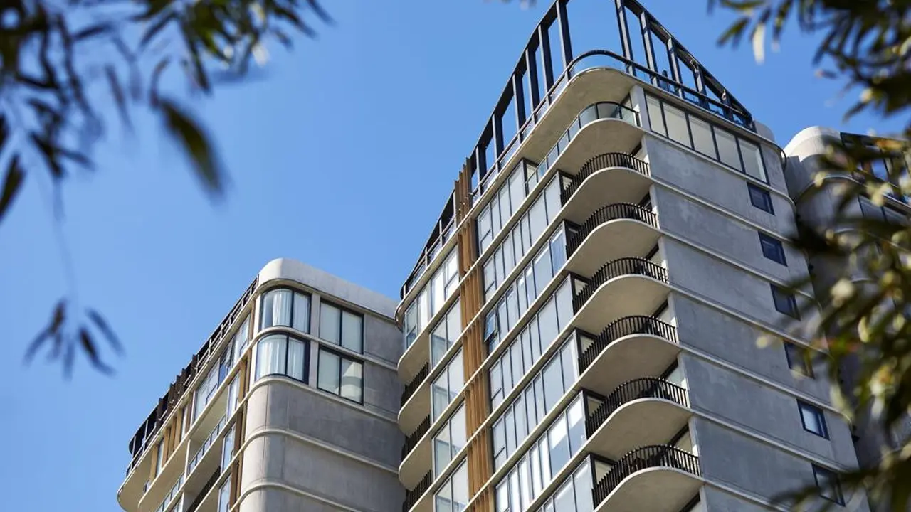 Konsep waterfall Apartement yang terinsprasi dari Kalimatan raih penghargaan