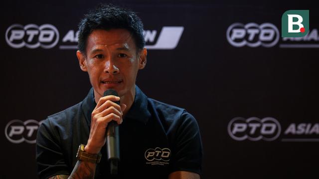 Konferensi Pers Professional Triathletes Organization (PTO) Asian Open