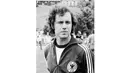 Portrait legenda Jerman Franz Beckenbauer  yang pernah meraih Ballon d'Or sebanyak dua kali yaitu pada tahun 1972 dan 1976. (AFP Photo/STAFF)
