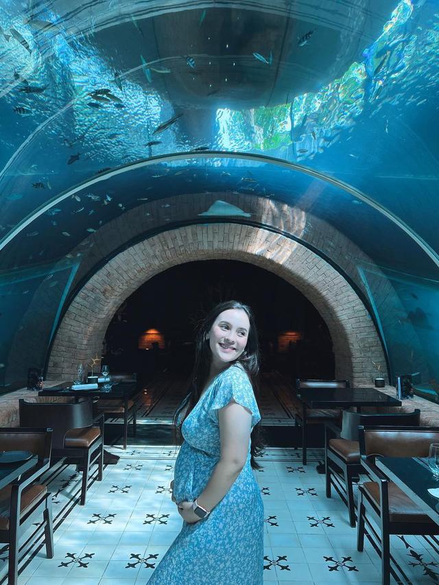 Lidi Brugman hamil anak kedua tengah berlibur di Bali (Foto: Instagram/@lidibrugman)