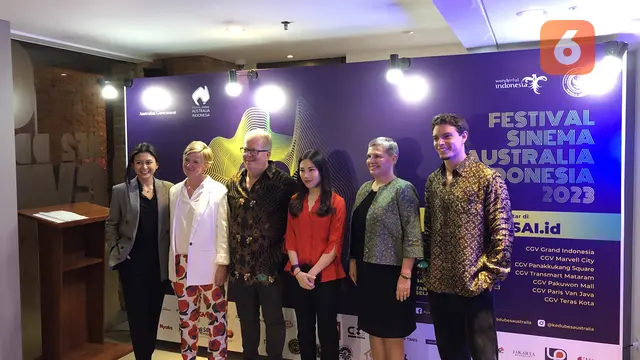 Marisa Anita, Victoria Duckett, Steve Rogers, Angela Tanoesoedibjo, Penny Williams, Carlos Sanson Jr di FSAI 2023