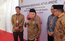 Resmikan Gedung Baru ATVI-IMDE, Wapres Maruf Amin: Kualitas Pendidikan Menjadi Kunci