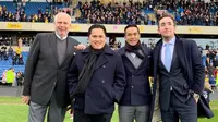 Erick Thohir dan Anindya Bakrie diumumkan sudah resmi memiliki mayoritas saham klub sepakbola Oxford United, anggota divisi satu (League One) Liga Inggris