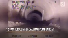 Seorang remaja terperosok dan terjebak di dalam saluran pembuangan di Griffith Park, Los Angeles, Amerika Serikat.