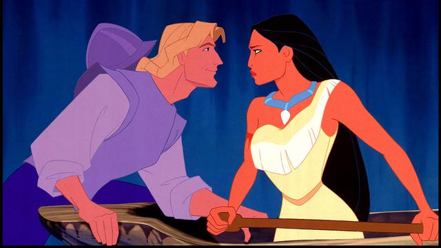 Salah satu adegan film Pocahontas. (Foto: Dok. IMDb/ Walt Disney)