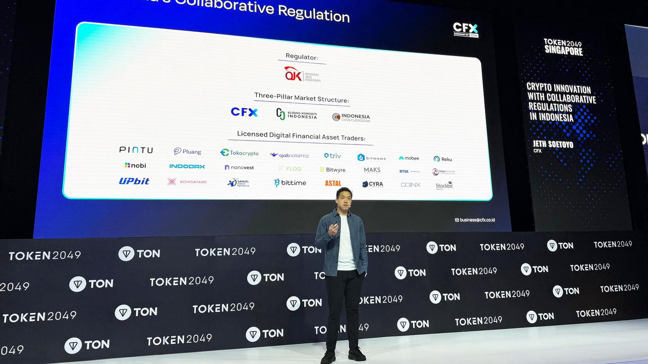 TOKEN2049, CFX Ungkap Kolaborasi Regulasi & Industri di Indonesia untuk Jadi Hub Aset Kripto Asia Tenggara