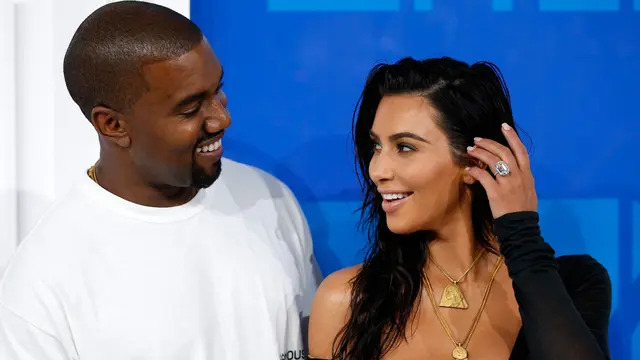 4. Kim kardashian dan Kanye West