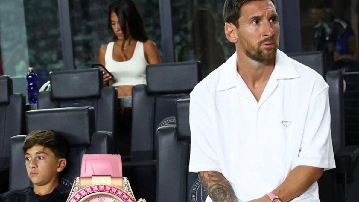 Lionel Messi Tampil dengan Rolex Daytona “Barbie” Seharga Rp13 Miliar, Hanya Ada 10 di Dunia
