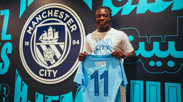Semakin Perkuat Tim, Manchester City Resmi Boyong Jeremy Doku Sebesar 1 Triliun