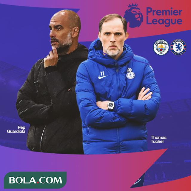 Premier League - Manchester City Vs Chelsea - Pep Guardiola Vs Thomas Tuchel