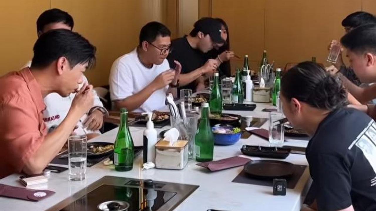 Makan Siang bareng Vidi Aldiano, Jerome, dan Prilly