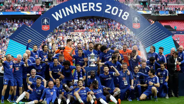 Kalahkan MU, Chelsea Raih Juara Piala FA