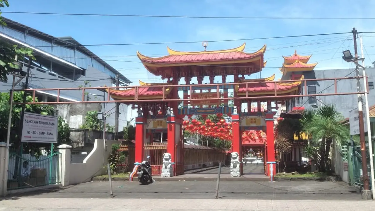 Klenteng Kwan Kong yang berada di kompleks Pecinan Manado.