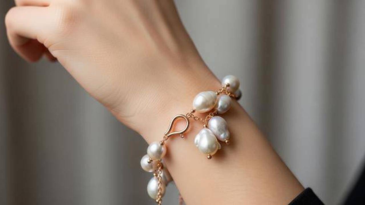 8 Model Gelang Mutiara Modern Baroque untuk Pesta, Sederhana Tapi Mewah