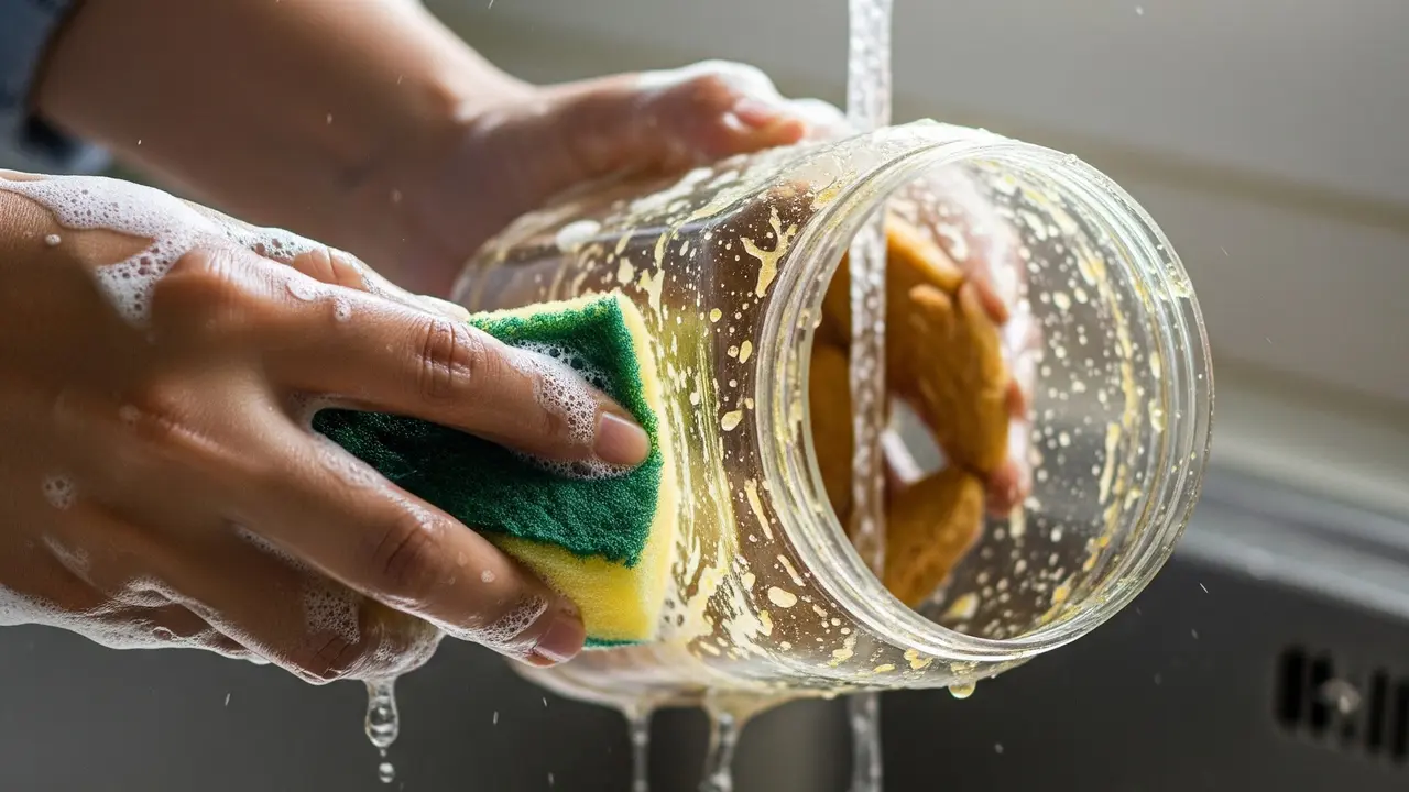 Cara Menghilangkan Minyak di Stoples Plastik Bekas Kue Lebaran Sampai Kesat Tanpa Bau Apek