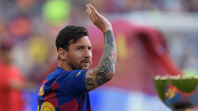 Lionel Messi janjikan banyak trofi untuk Barcelona (Josep LAGO / AFP)