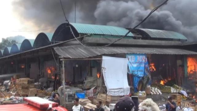 Kebakaran Pasar Induk Kramat Jati, Pramono Duga karena Korsleting Listrik