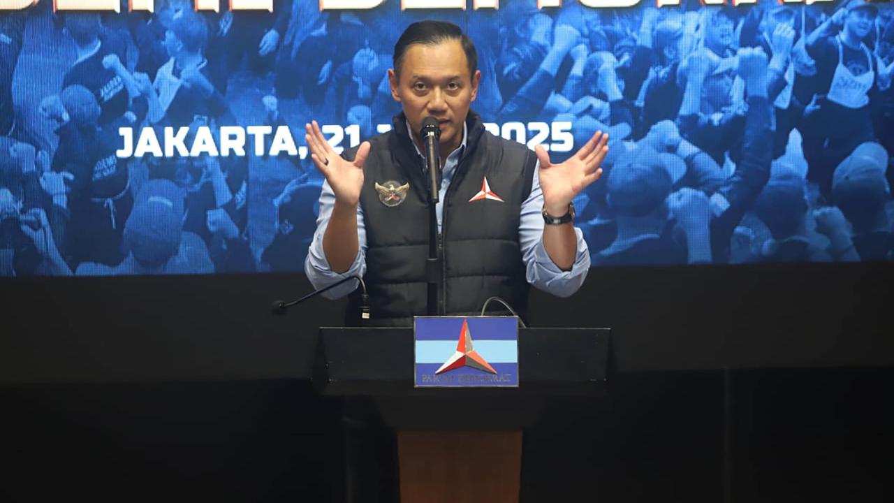FOTO: Dorong Transparansi Dana Kampanye, AHY Soroti Bahaya Politik Uang