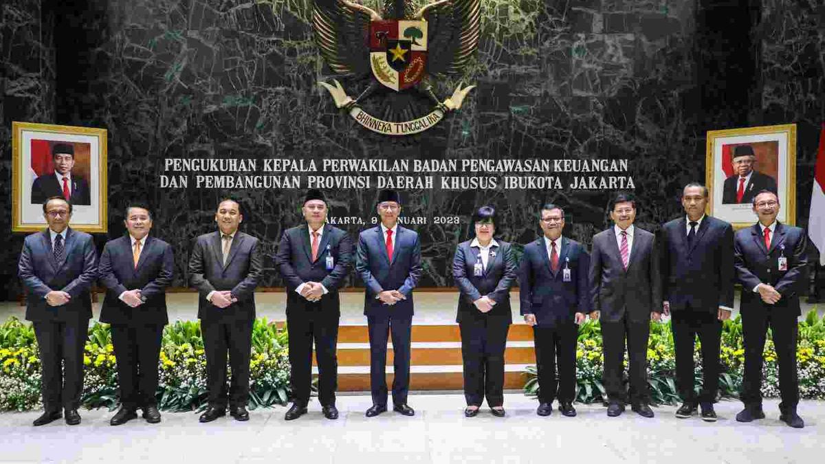 Heru Budi Kukuhkan Alexander Rubi Jadi Kepala Perwakilan BPKP DKI Jakarta