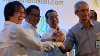 MatahariMall.com Tanda Tangani Nota Kesepakatan eLocker dengan PT Pos Indonesia (Liputan6.com/Jeko Iqbal Reza)
