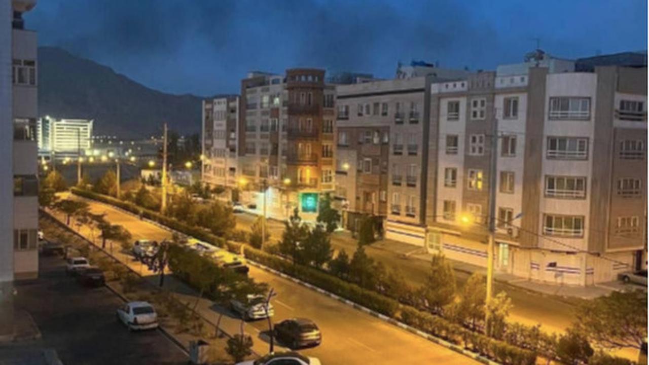 ledakan di tabriz