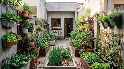 11 Cara Membuat Halaman Sempit Jadi Kebun Produktif Estetik, Rumah Makin Asri dan Bisa Panen