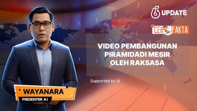 Sebuah video yang diklaim pembangunan Piramida di Mesir oleh manusia raksasa beredar di media sosial. Video tersebut disebarkan salah satu akun Facebook pada 18 Oktober 2024. Benarkah dalam video tersebut merupakan pembangunan Piramida Mesir dibantu ...