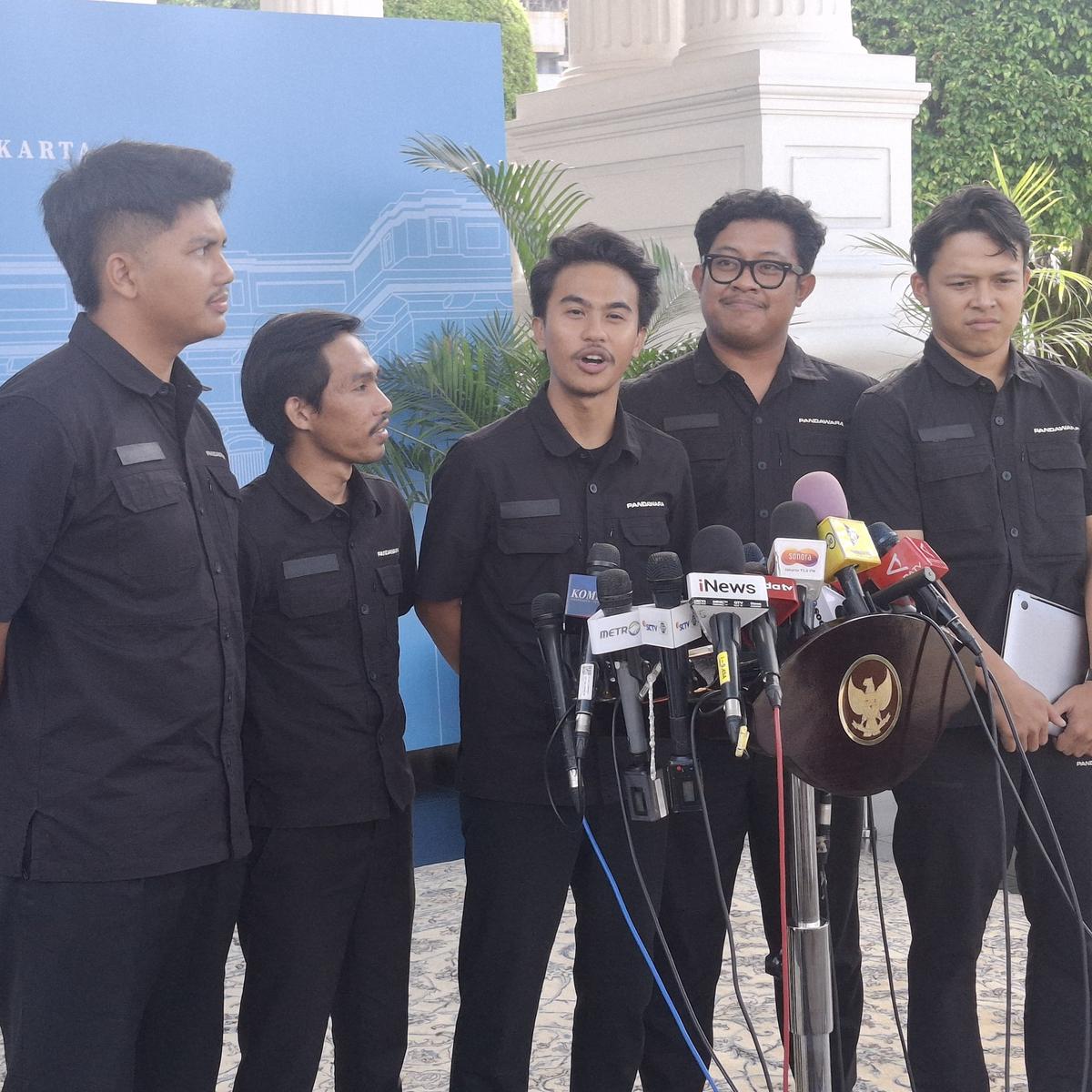 pandawara group usai bertemu prabowo di istana