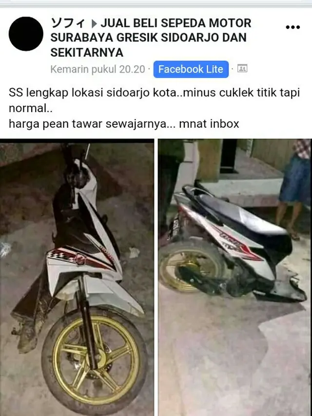 6 Status Jualan Barang Rusak Ini Bikin Tepuk Jidat