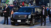 Adu Istimewa Mobil Presiden Joe Biden dan Xi Jinping. ©JIM WATSON/AFP