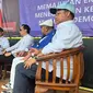 Wakil Ketua Umum Partai Demokrat Edhie Baskoro Yudhoyono bersama Ketua Panitia Lomba Rakyat Ilham Medrofa. (Istimewa)