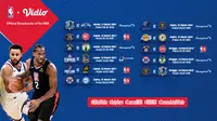 Pertandingan NBA 2020/2021 pekan ke-12 dapat disaksikan melalui platform streaming Vidio. (Dok. Vidio)