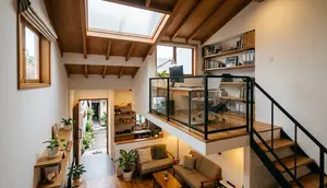 TOP 3: Desain Rumah Mezzanine untuk Rumah Gang Sempit hingga ide Penutup Teras Rumah Bisa Dibuka Tutup