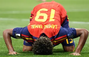 Mengapa Lamine Yamal Hanya Bermain 45 Menit saat Spanyol Menang 4-0 Lawan Arab Saudi?