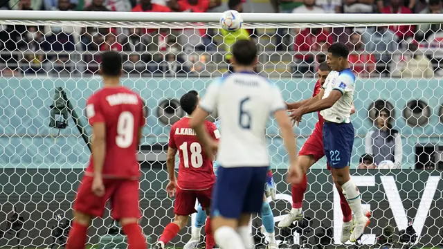 Foto: Aksi Berkelas Timnas Inggris Sukses Hancurkan Iran di Laga Pembuka Grup B Piala Dunia 2022