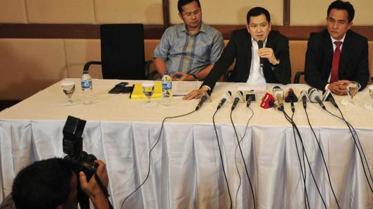 Hary Tanoesoedibjo dan Yusril di MNC Tower
