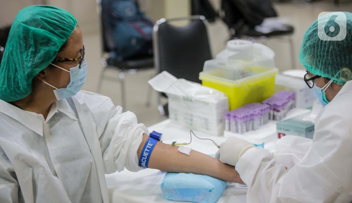 Foto Melihat Tes Serologi Covid 19 Untuk Petugas Medis Health Liputan6 Com