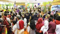 Pameran pariwisata Gelar Wisata dan Budaya Nusantara akan berlangsung pada 10-13 Mei 2018 di Jakarta Convention Centre (JCC). (Liputan6.com/pool/Kementerian Pariwisata)