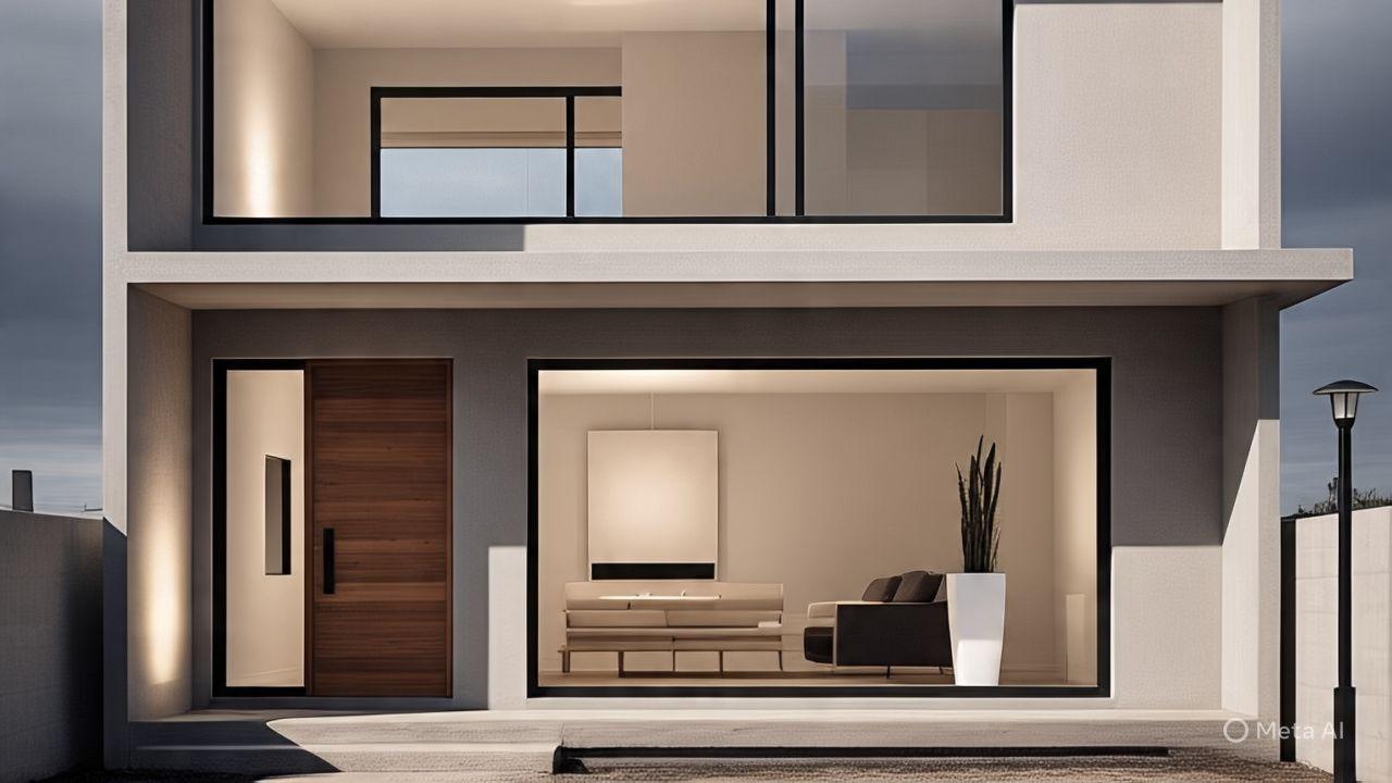 Desain Rumah Lantai 2 Minimalis Tipe 21, Cocok Bagi Pemilik In​trovert