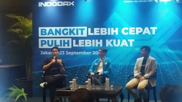 CEO Indodax Oscar Darmawan mengungkapkan operasi kejahatan siber Dream Job dan serangan Malware, Senin (23/9/2024). (Gagas/Liputan6.com)