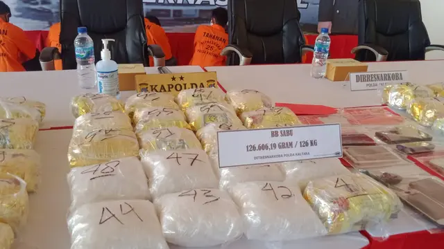 Barang bukti narkoba di Kaltara
