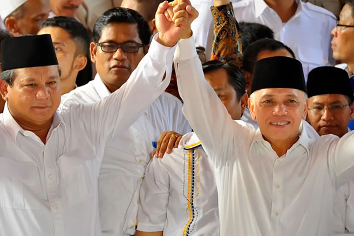 Prabowo Pasca Deklarasi