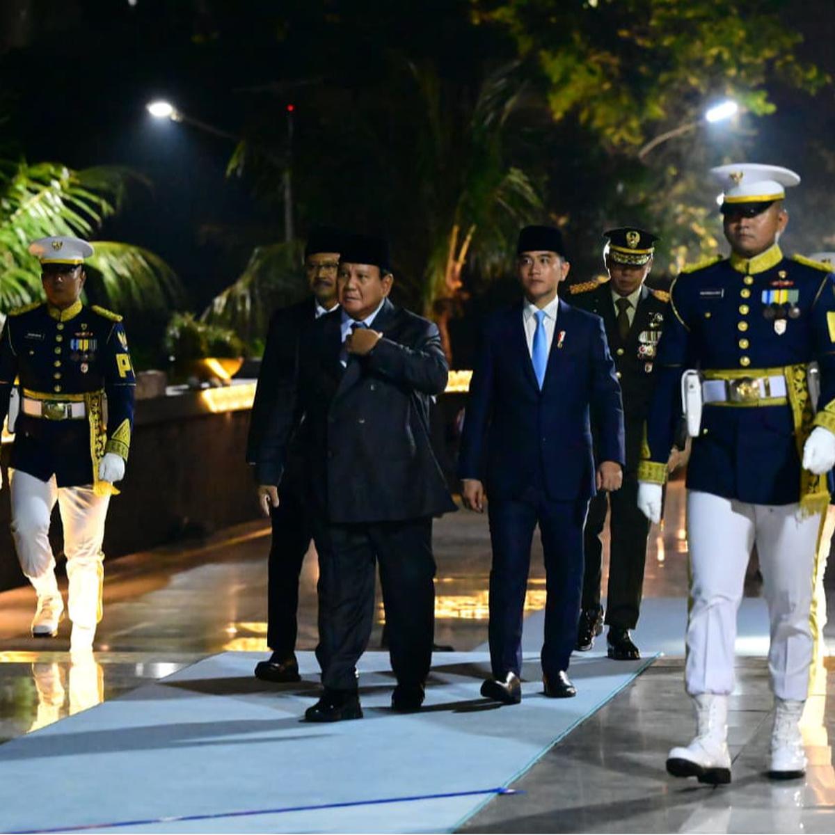 Di Tengah Hening Kalibata, Prabowo Pimpin Renungan Suci HUT ke-80 RI