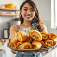 resep pisang molen ©Ilustrasi dibuat AI