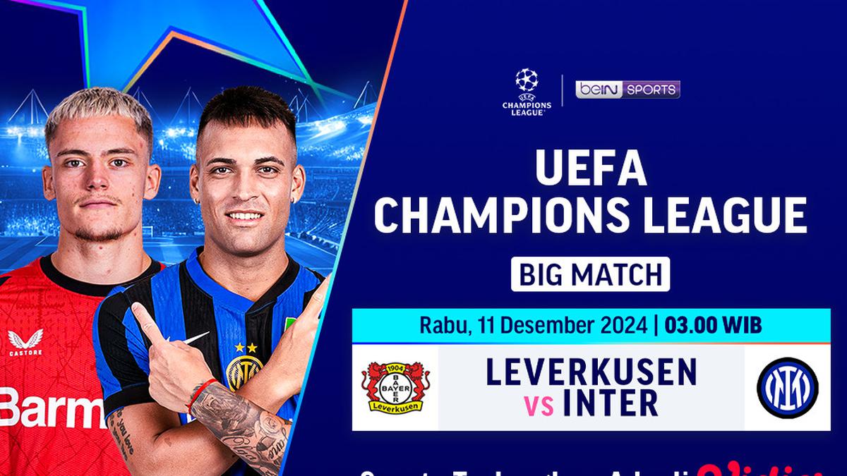 Siaran Langsung Big Match Liga Champions: Leverkusen vs Inter Milan di Vidio - Dunia Bola com | Arenanews-1