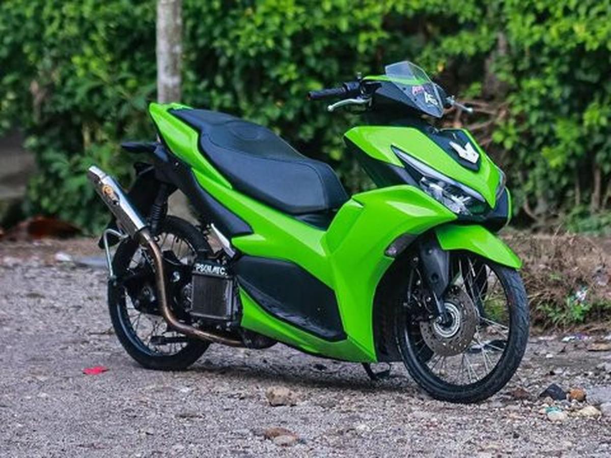 10 Inspirasi Modifikasi Yamaha Aerox, Sporty Maksimal dan Jadi Favorit Anak Muda
