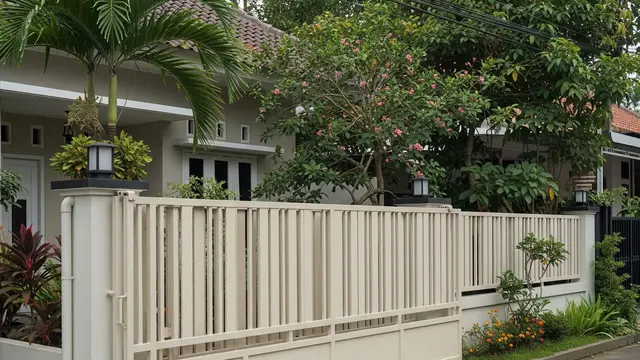 Warna Pagar Rumah yang Tidak Mudah Kusam