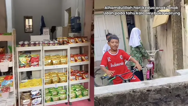 Viral pemuda mantan kasir buka usaha minimarket di kamar kos-kosan TikTok. (Dok: TikTok @adesopian26_)